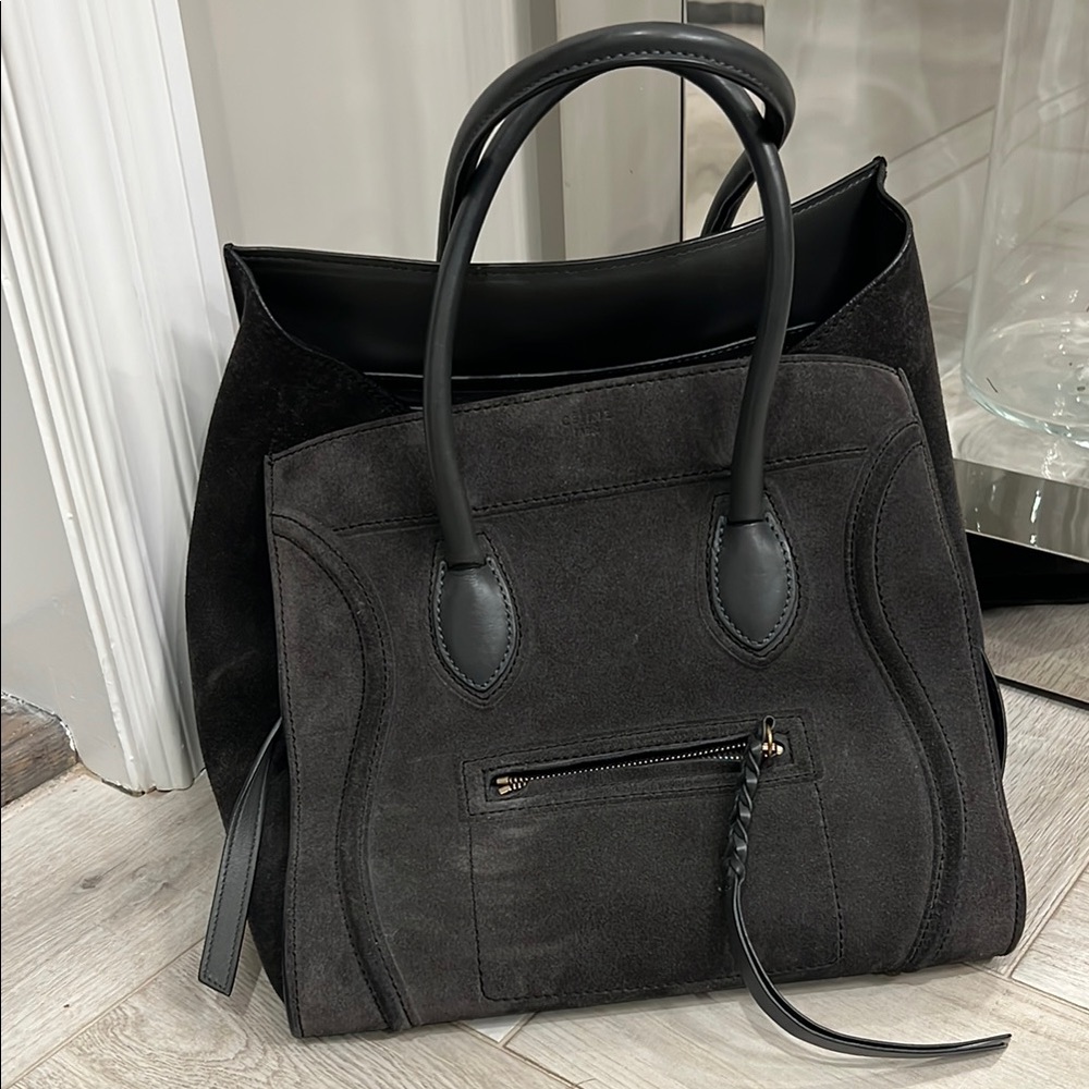 Authentic Celine Luggage Phantom Tote.